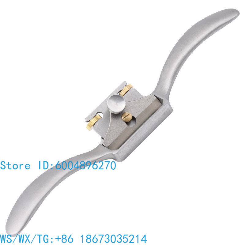 Spokeshave Flat - ステンレス鋼製スポークシェーブフラットラウンドベース木製平面削り器