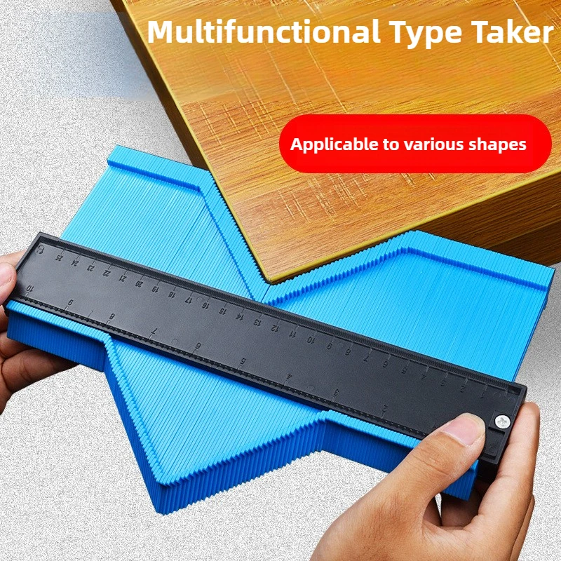Woodworking Design Software - プロファイル輪郭ゲージラインコピー機定規切断テンプレート建設木工測定器セラミックタイルタイルツール