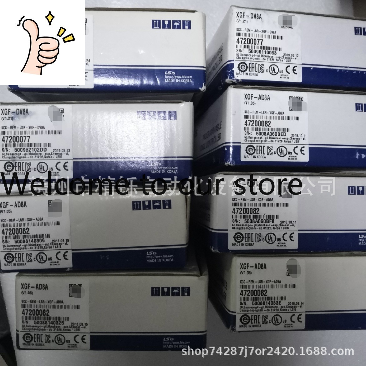Woodworking Auctions - 2025年韓国LS PLC XGT特殊モジュールXGF-AD8A新入荷、交渉スポット実質オークション