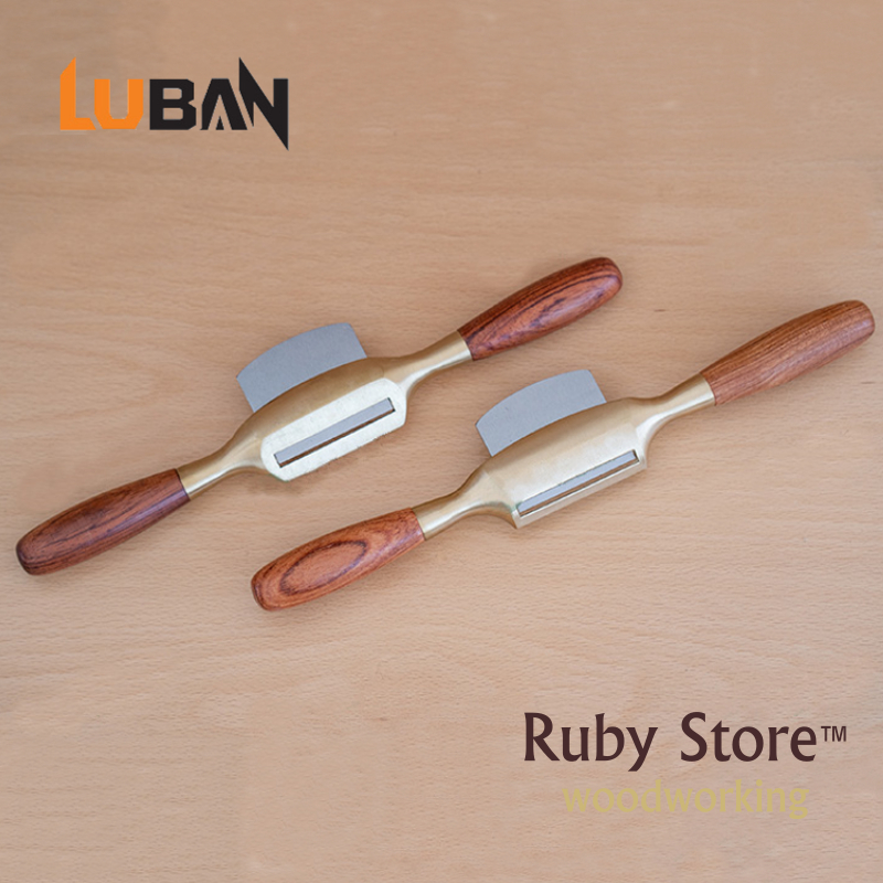 Spokeshave Flat - Qiangsheng Luban Spokeshaves ブロンズ フラットおよびラウンド ソール