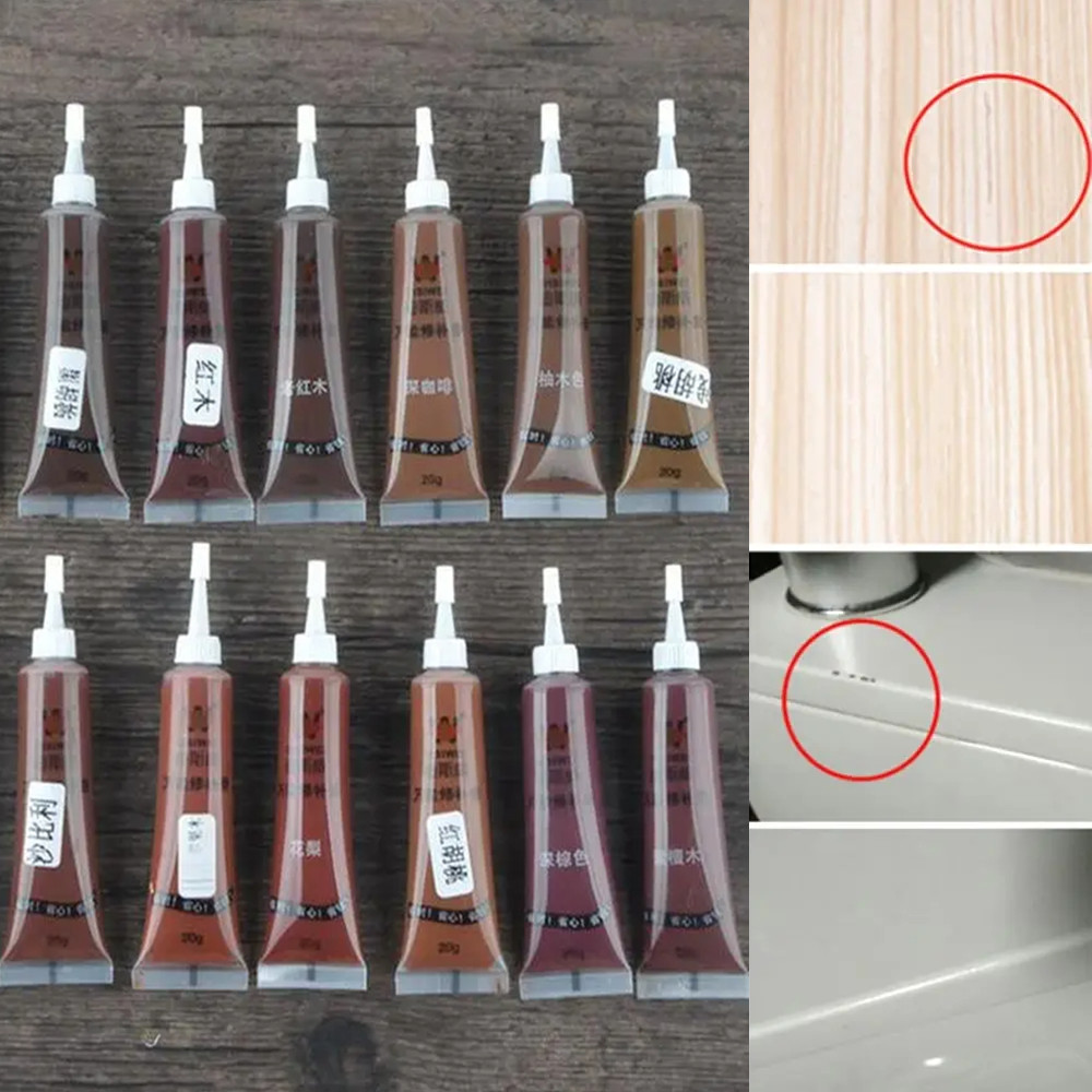 Woodworking Resin - アップ多目的多色木製家具傷修復剤損傷修復クリーム家具再仕上げペイント