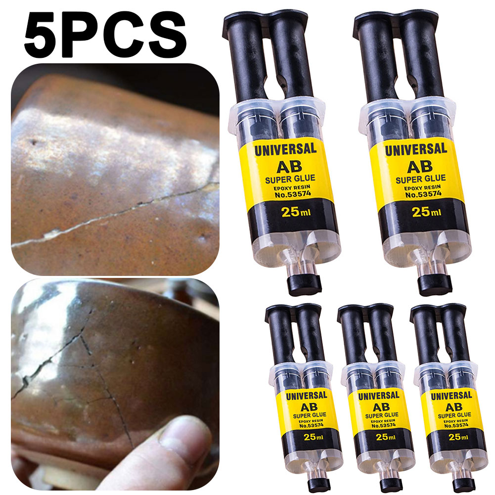 Woodworking Resin - ユニバーサルエポキシ樹脂スーパー AB 接着剤ガラス金属セラミック木工防水修理強粘着接着剤スーパー液体接着剤