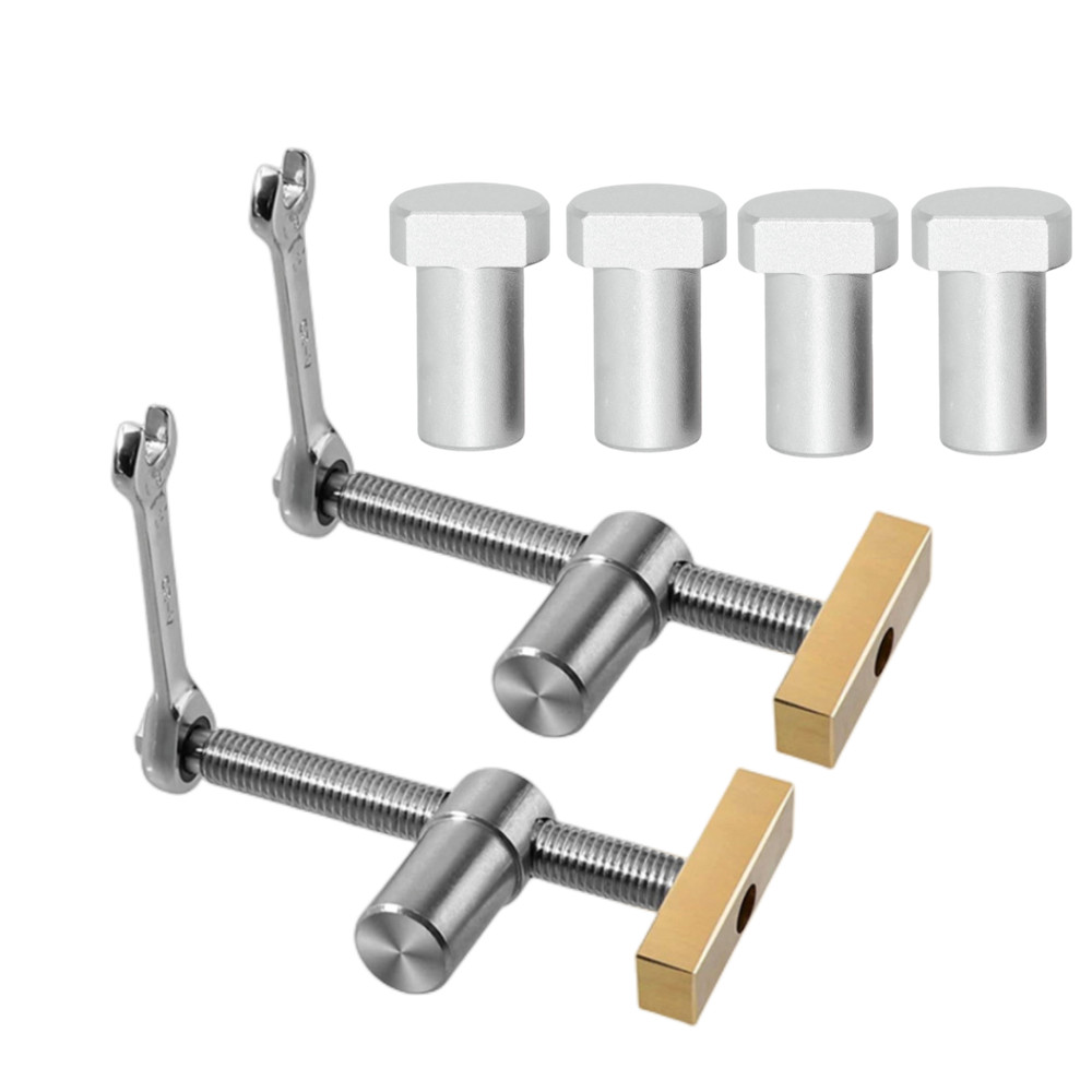 Woodworking Vise Types - 木工ベンチ犬ブレーキインサートワークベンチ高速固定クリップクランプ真鍮治具万力 19/20 ミリメートルデスクトップ穴大工ツール