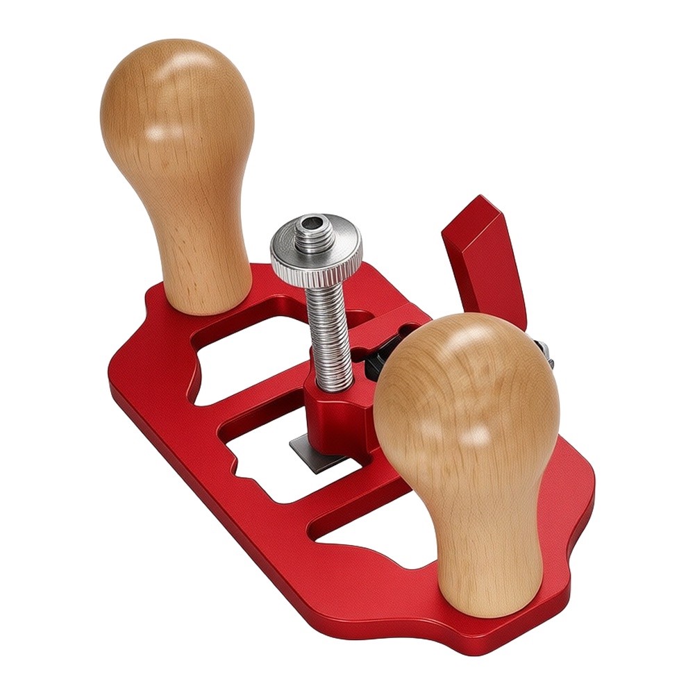 Router Plane Hand - ルータープレーン式ハンドウッドプレーナー、接着パネル、組み立てられたフレーム、積層木材部品の精密な平面化に最適