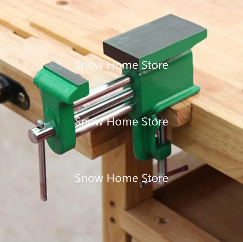 Woodworking Bench Vise - 1PC ベンチバイス マシンバイスクランプ フルメタル多機能木工ツール DIY テーブル用