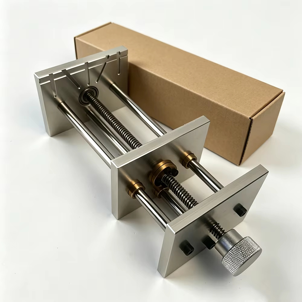 Woodworking Bench Vise - 1個入りアルミ合金製ベンチバイス、PCBバイス、最大クランプ力128mm、家庭用改修工具用溶接治具
