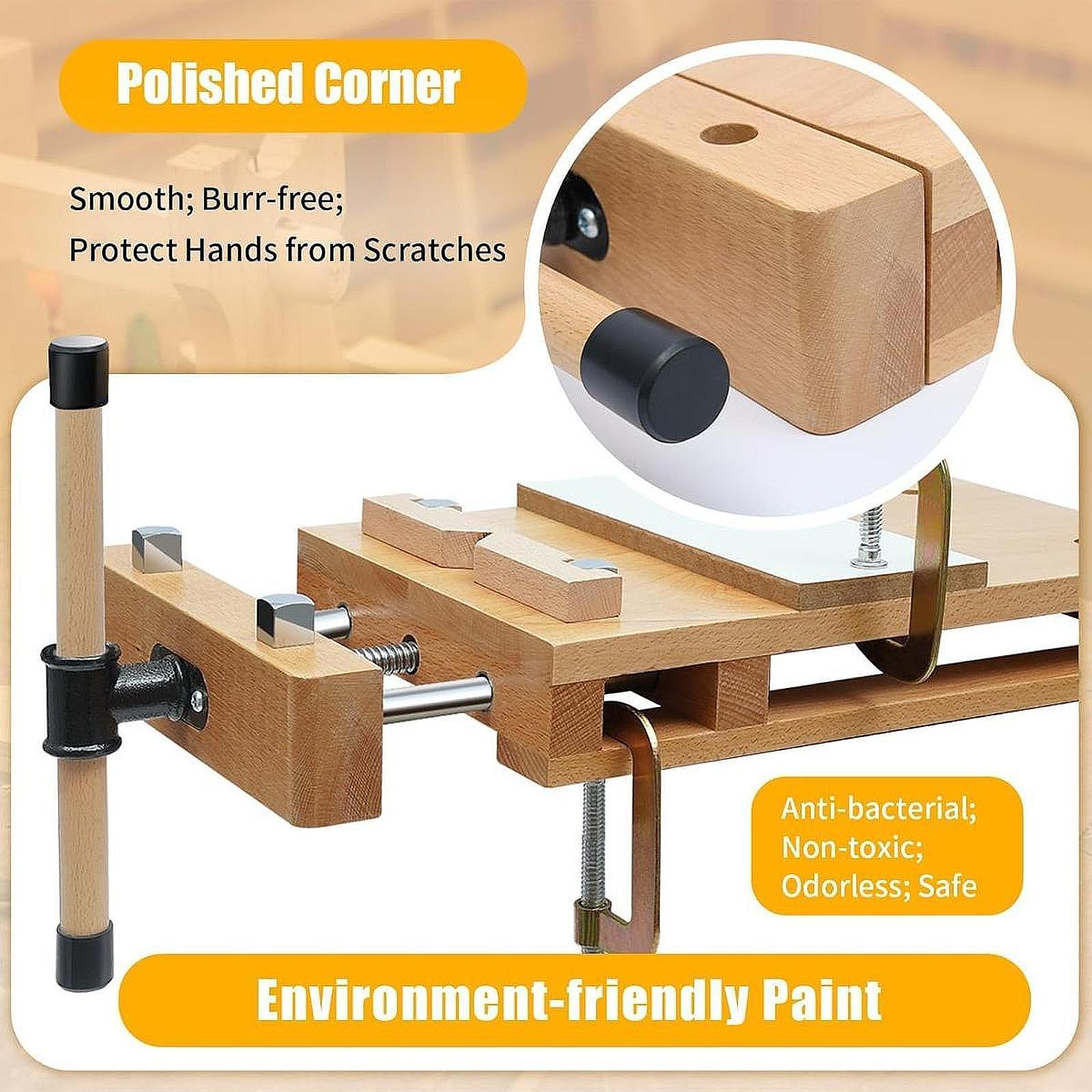 Woodworking Bench Vise - 木工ベンチツール 木工ガレージスタジオホーム加工用ワークベンチ