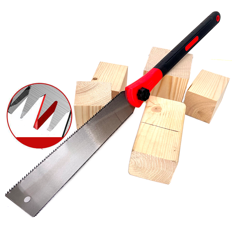 Woodworking In Japanese - 和式両刃ハンドソー、長柄両刃鋸、木工用鋸、細歯長柄ハンドソー。