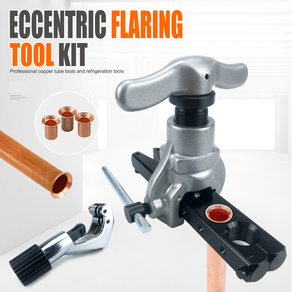 Woodworking Youtube - 新型手動銅管拡管リーマー、偏心コーン型フレアリングツールキット