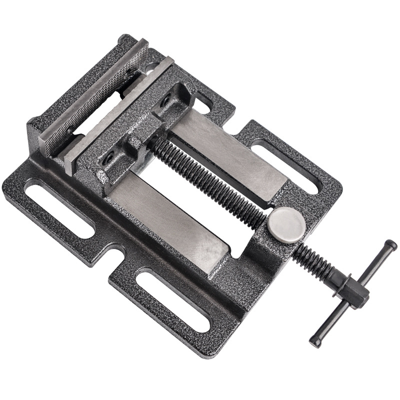 Woodworking Bench Vise - 調整可能なフラットパイラーベンチ万力高精度ユニバーサルクランプワークベンチ用スイベルベース付き 3-5 インチ
