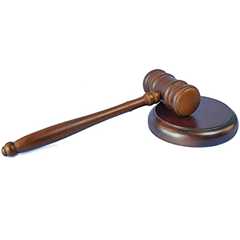 Woodworking Auctions - 高品質で耐久性のある木製裁判官用ハンマー、手作りの繊細な木製判決用小槌、オークション、弁護士、音響効果のある手工具