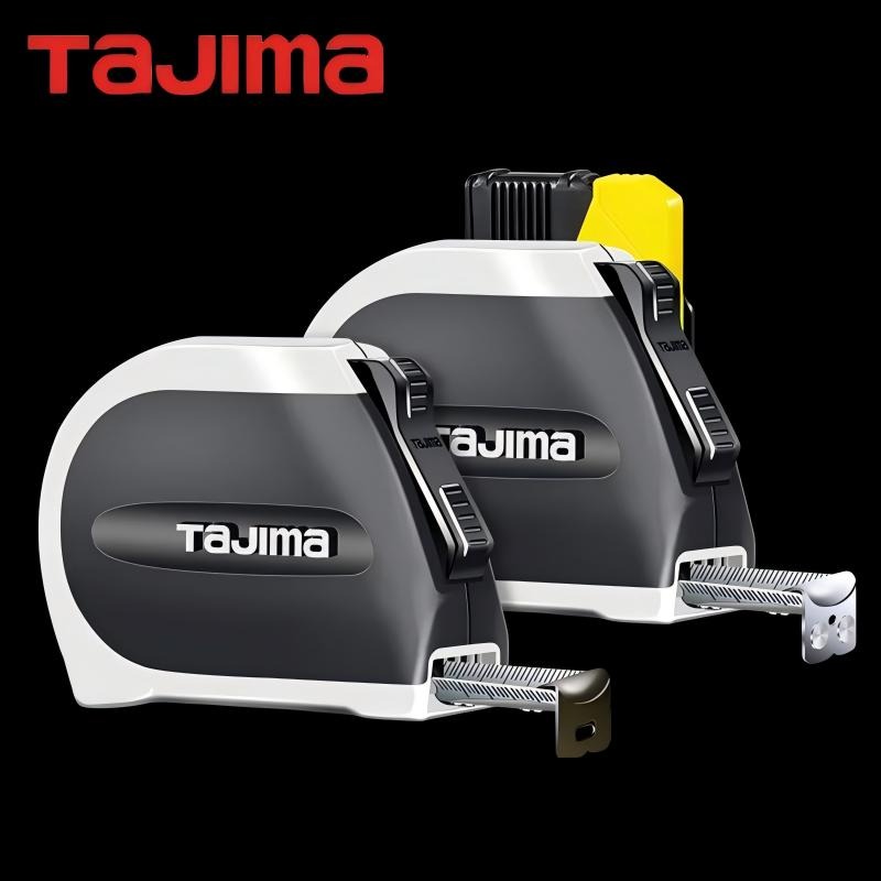 Woodworking In Japanese - 日本製 TAJIMA セルフロックテープ 5.5M/25mm - 高精度メートル定規