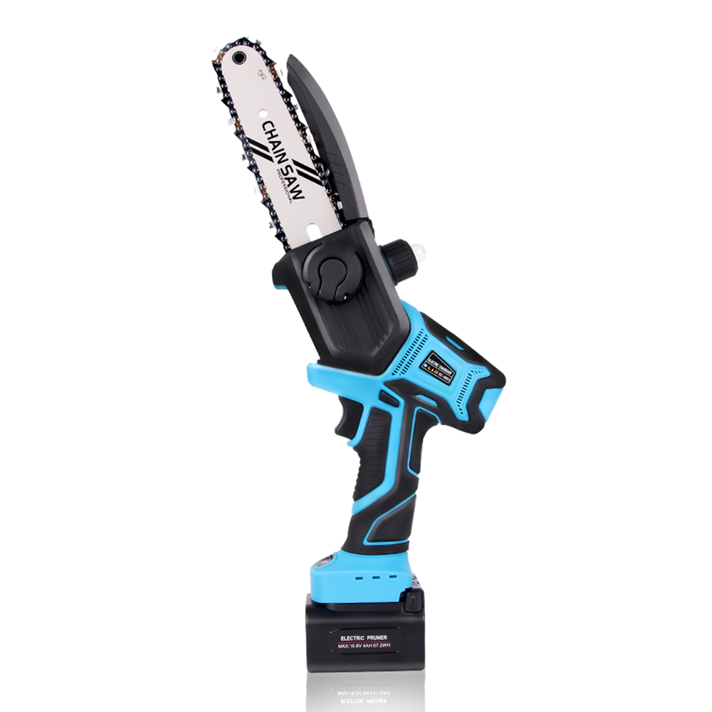 Woodworking Electric Saw - 5インチ ブラシレス電動ノコギリ コードレスチェーンソー リチウムイオンバッテリー 木工用電動工具 16.8Vバッテリー対応