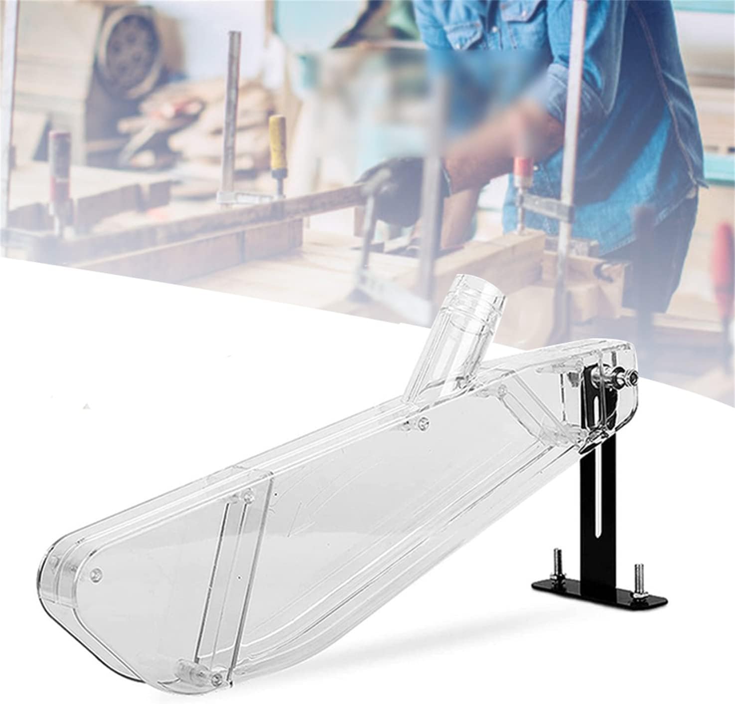Woodworking Electric Saw - 木工テーブルソー保護カバー透明集塵ガード電動丸鋸用防塵透明プラスチックケース