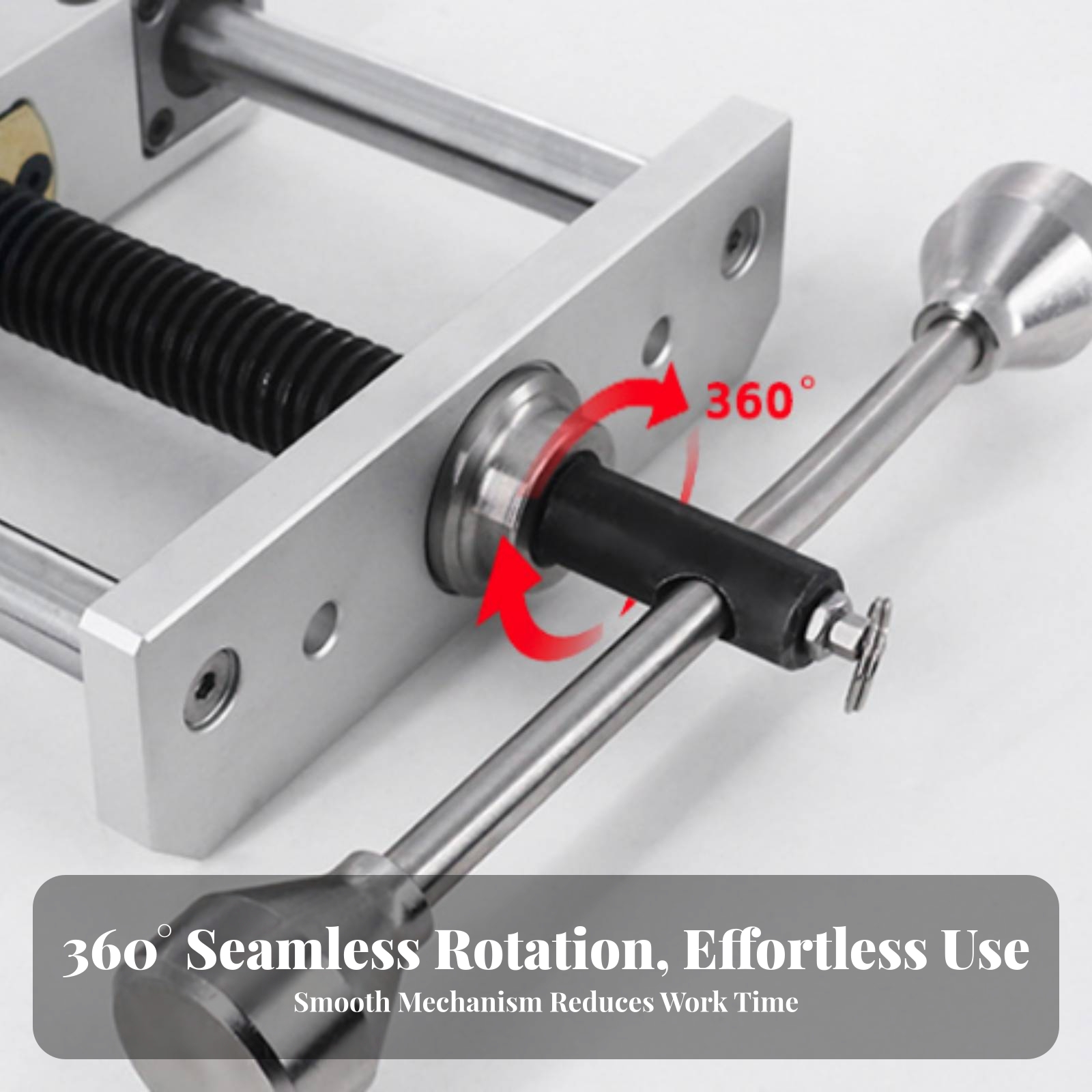 Woodworking Bench Vise - 木工ベンチバイス パラレルガイドロッド スイベルベンチバイス ワークショップ機器 ステンレス鋼 大型クランプ範囲