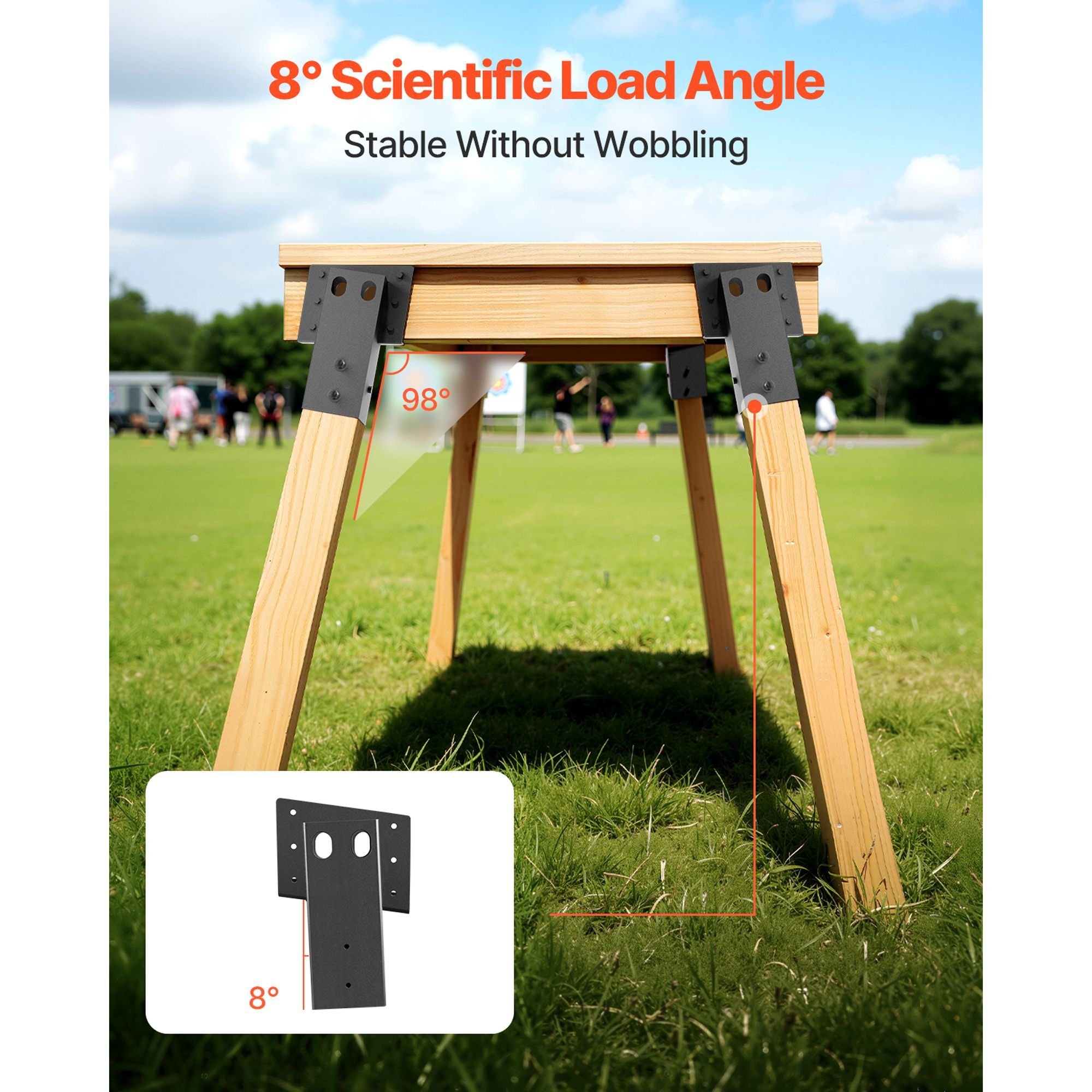 鹿用ブラインドブラケット、屋外用3.6x3.6プラットフォー - Lumber Woodworking のレビューと価格