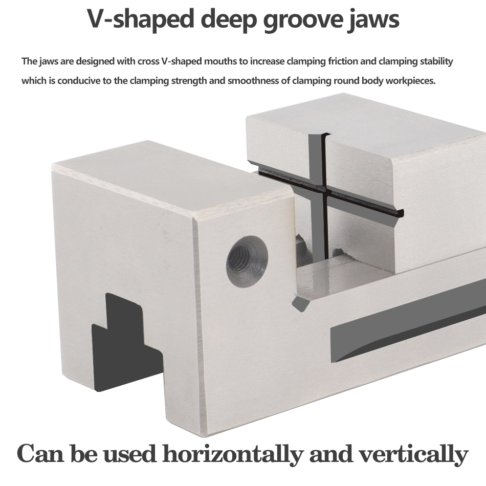高精度万力研削/ボール盤手動フラットバイス小型治具クロムモリ - Woodworking Bench Vise のレビューと価格