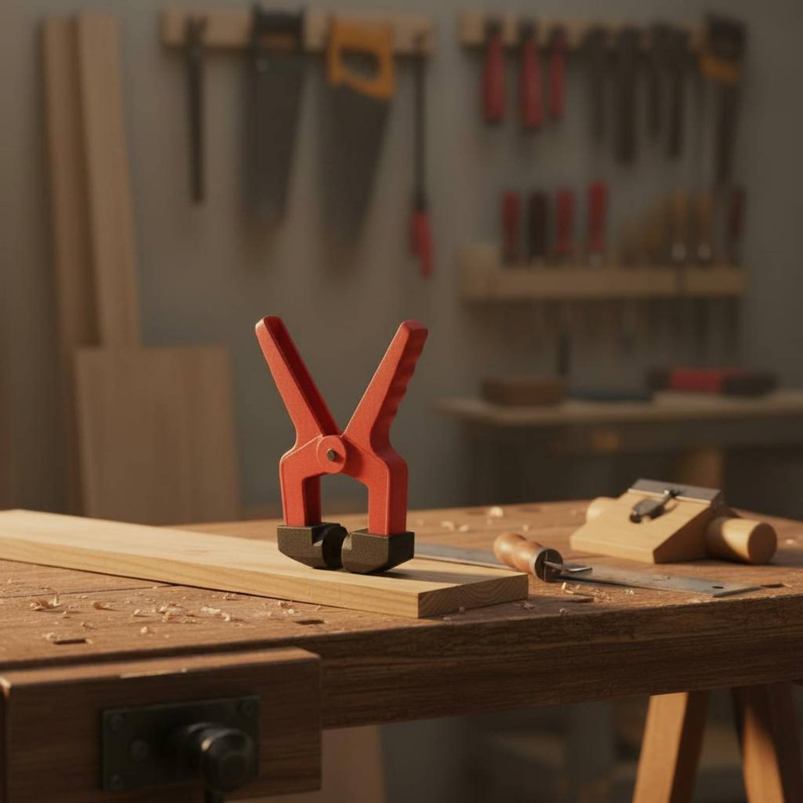 三角クランプ クランプ 赤色プラスチックコイルクランプ ハン - Woodworking Hand Tools のレビューと価格