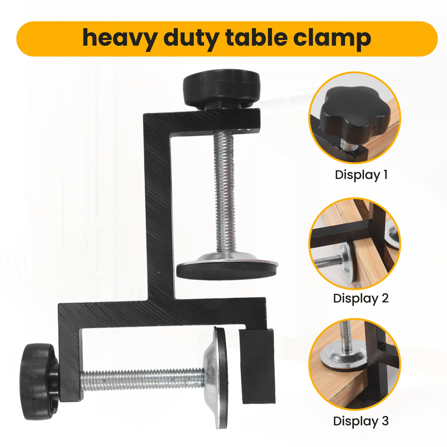 A93Z 強力 Y 型クランプ木工クランプ大工用ヘビーデュー - Woodworking Vise Types のレビューと価格