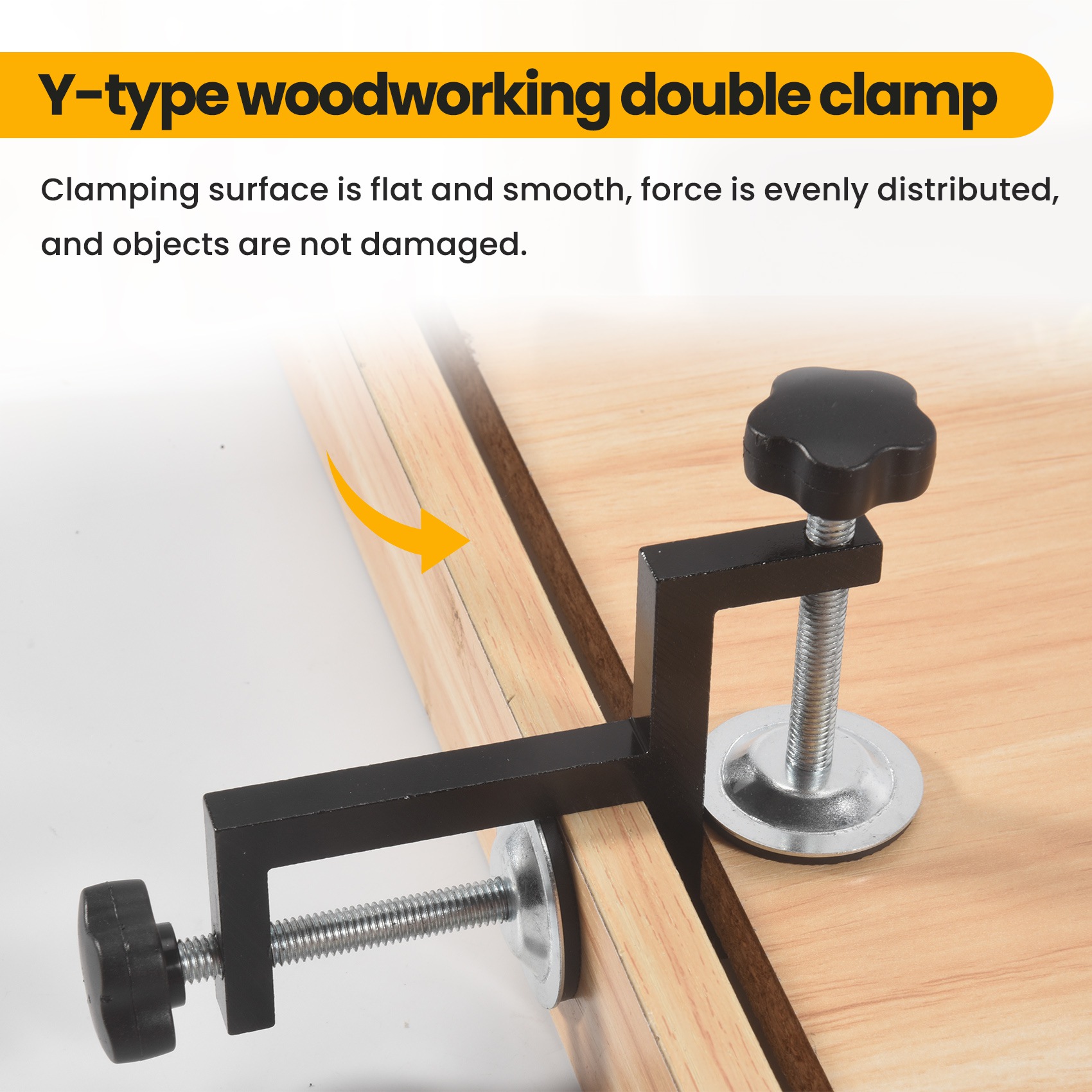 A93Z 強力 Y 型クランプ木工クランプ大工用ヘビーデュー - Woodworking Vise Types のレビューと価格