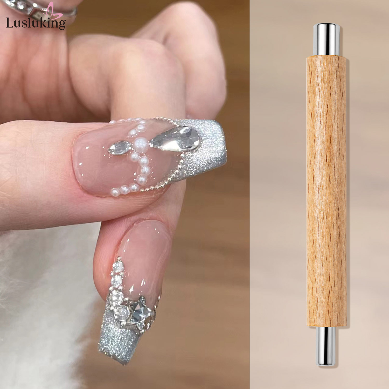 1pc ネイルアートネイル磁気スティックキャットアイ磁気ロッ - Woodworking Design Software のレビューと価格