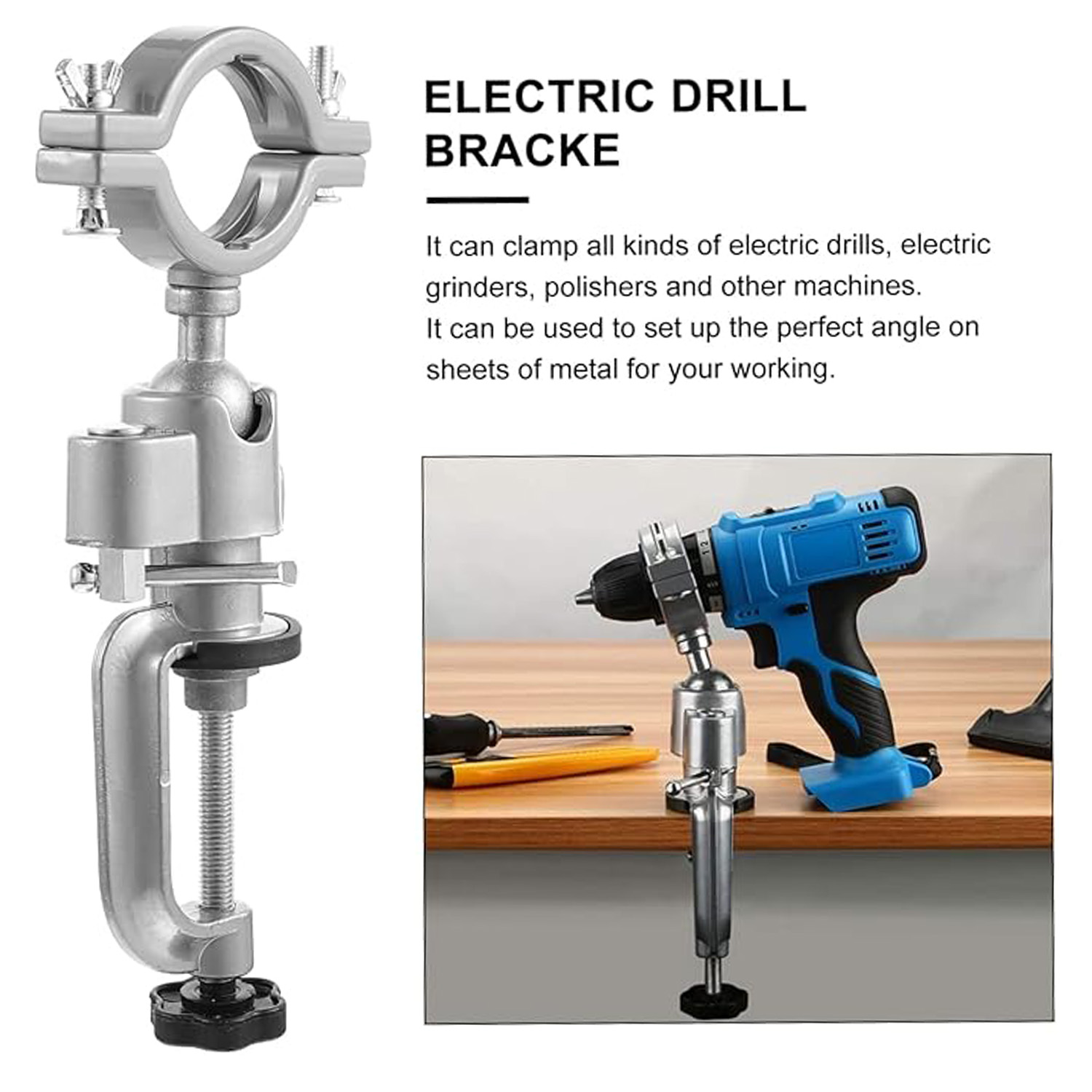 360 °   回転テーブル万力ベンチクランプブラケット多機 - Woodworking Vise Types のレビューと価格