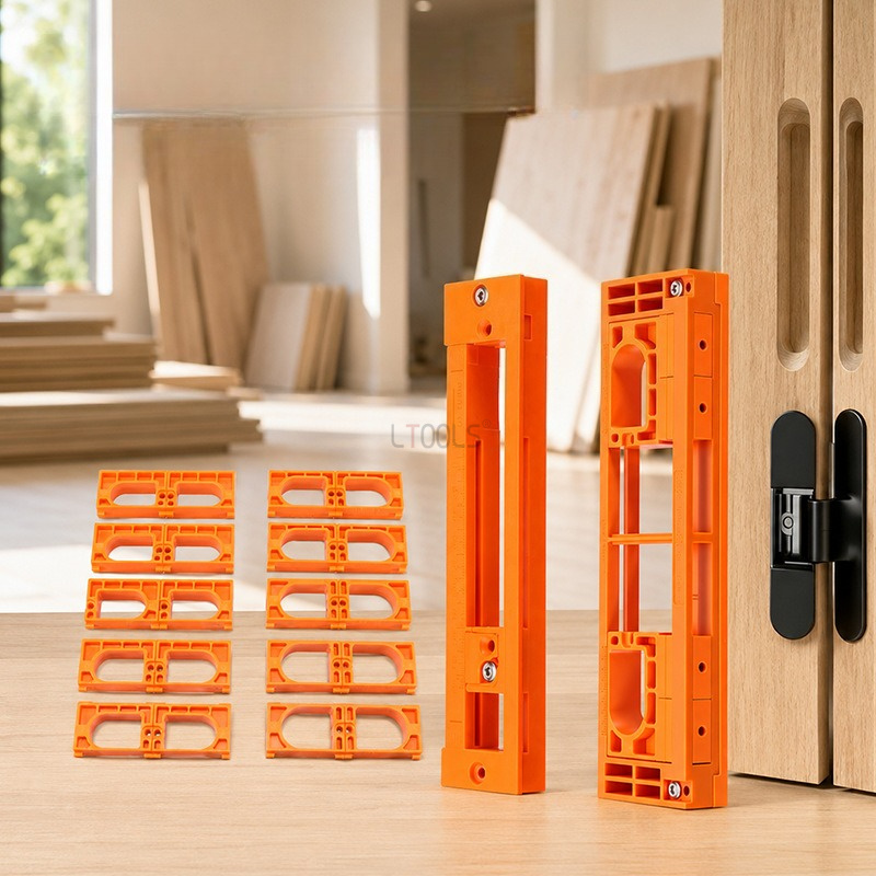 調整可能な3D隠しクロスヒンジジグ、隠しヒンジ穴あけテンプレ - Woodworking Design Software のレビューと価格