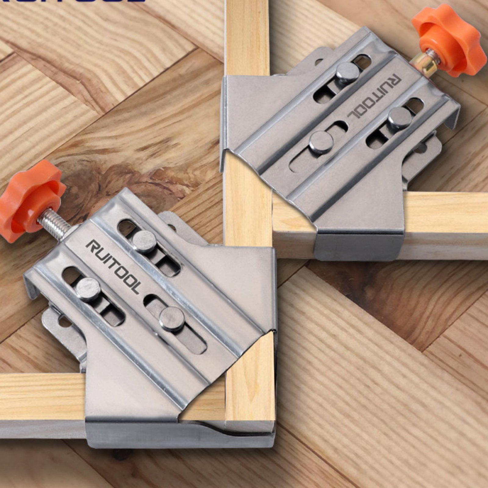 90度コーナークランプステンレス鋼木工コーナークランプハンド - Woodworking Hand Tools のレビューと価格