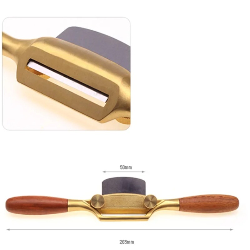 ブロンズ製平削り工具 - 精密木工用 - Spokeshave Flat のレビューと価格