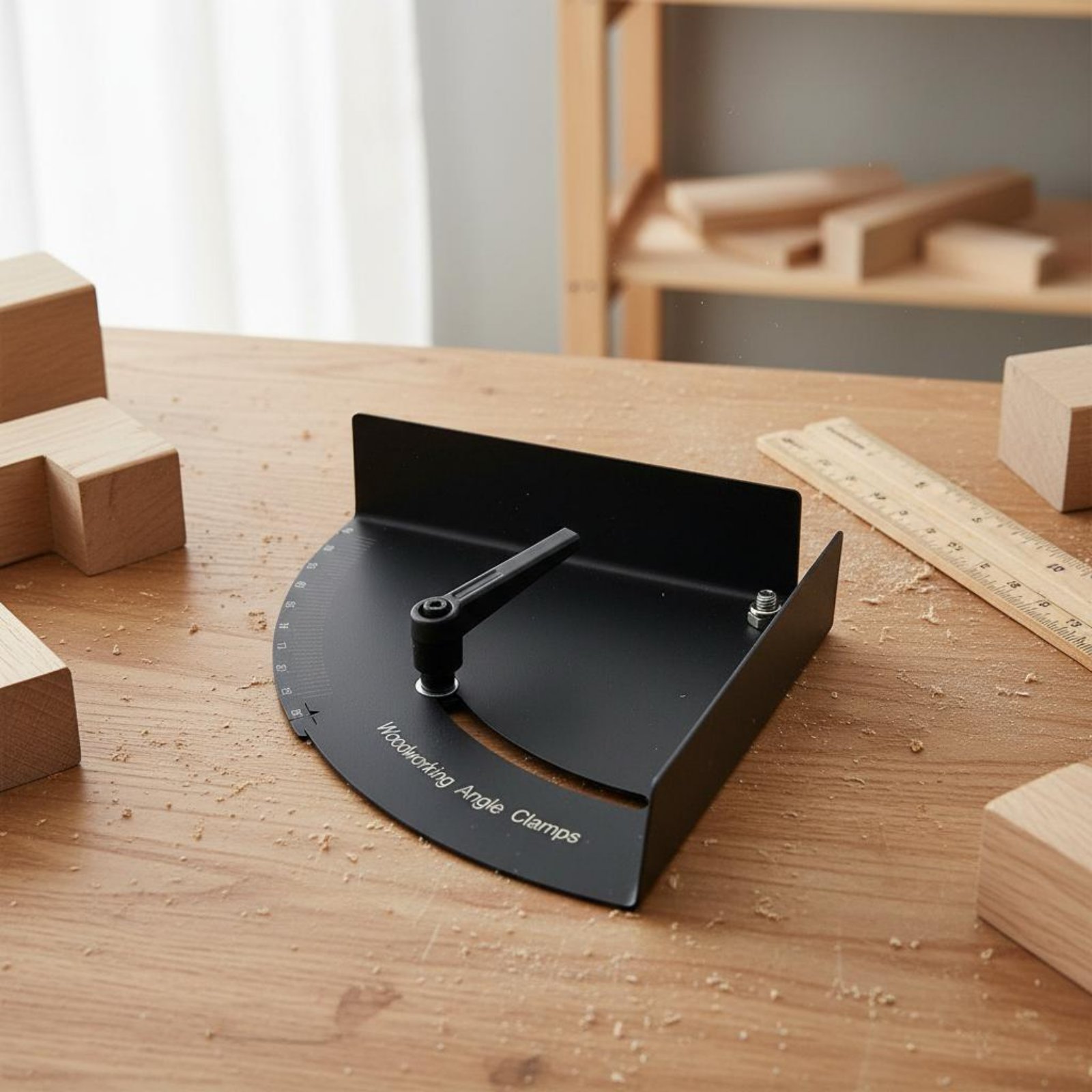 45 90 180 度分度器頑丈な木工用角度クランプ調整可能 - Woodworking Hand Tools のレビューと価格