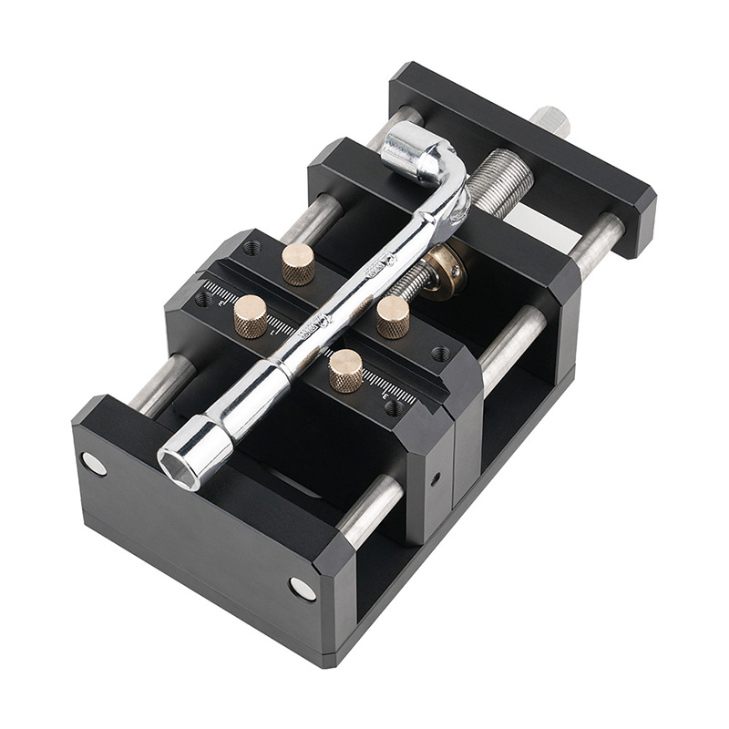 DIY木工用セルフセンタリングバイスベンチドリルクランプセン - Woodworking Bench Vise のレビューと価格