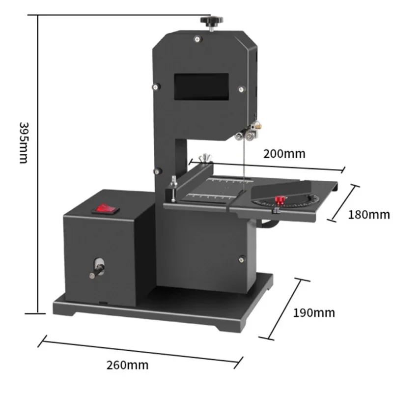 800 ワット 1750RPM 木工バンドソーイングマシンテ - Woodworking Bandsaw のレビューと価格
