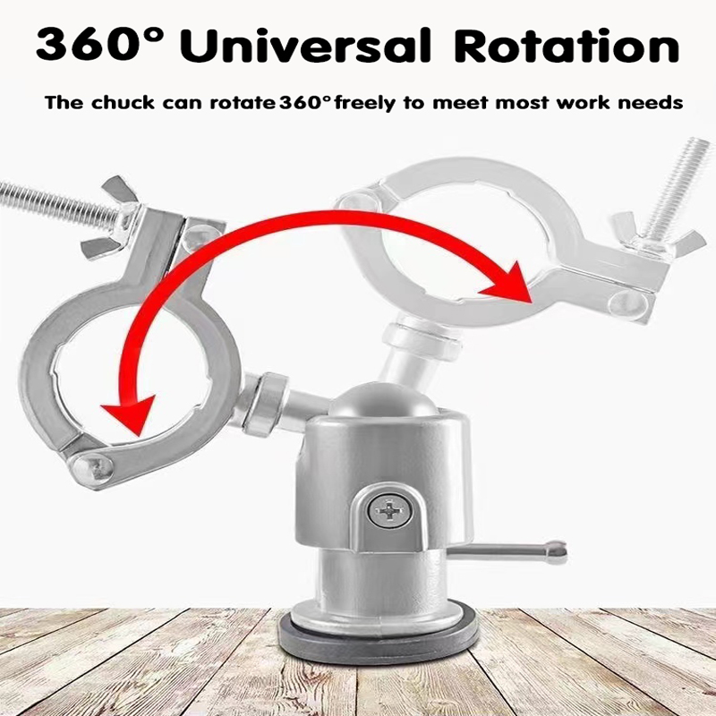 360 ° テーブルスイベル万力木工グラインダーツールアクセ - Woodworking Vise Types のレビューと価格