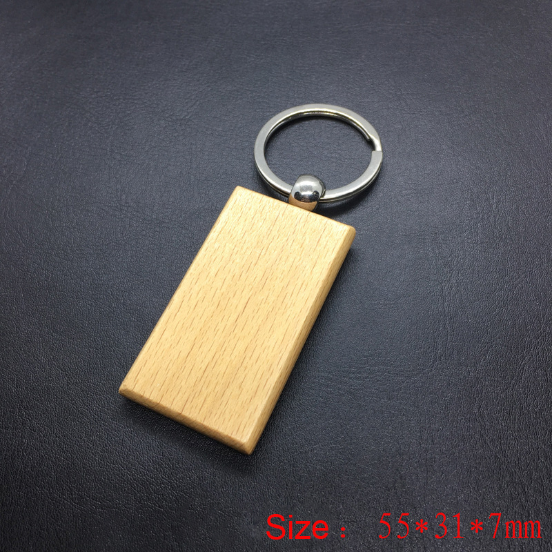 カスタマイズされた木製キーホルダー,レーザー彫刻されたタグ, - Woodworking Logo のレビューと価格