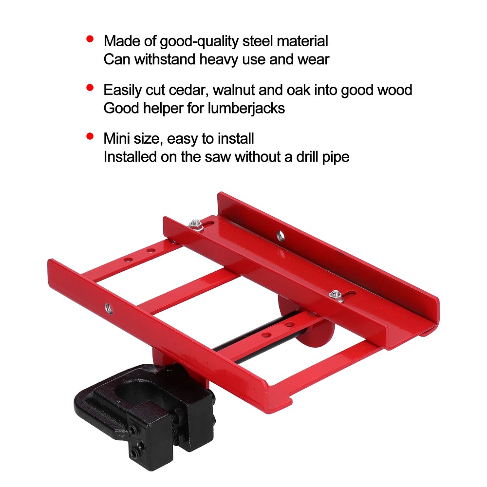 耐久性のあるコンパクトチェーンソー製材機、垂直赤木製材アタッ - Lumber Woodworking のレビューと価格