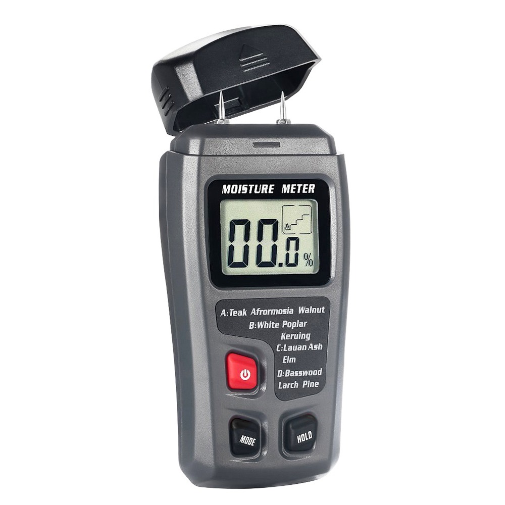 ハンドヘルド湿度計木材検出器 EMT01 HD LCD ディ - Lumber Woodworking のレビューと価格