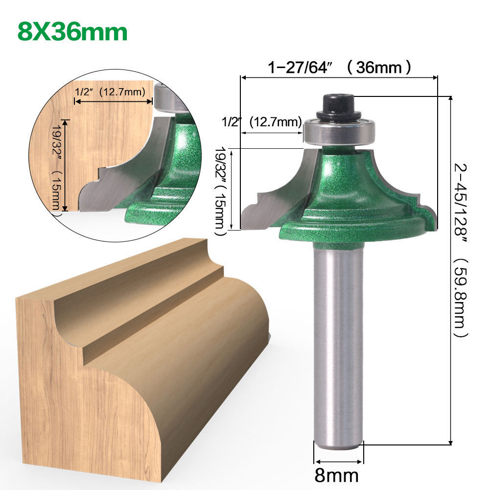 1PC 8MMシャンクミリングカッター木工彫刻用クラシカルオ - Woodworking Marking Knife のレビューと価格