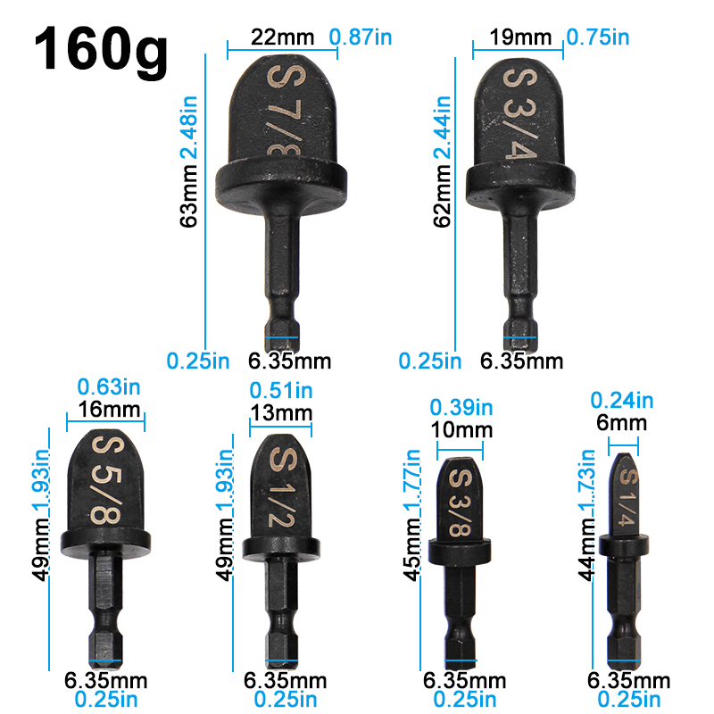 6pc 銅管穴エキスパンダー電動拡張ヘッド拡張口エアコンメン - Woodworking Youtube のレビューと価格