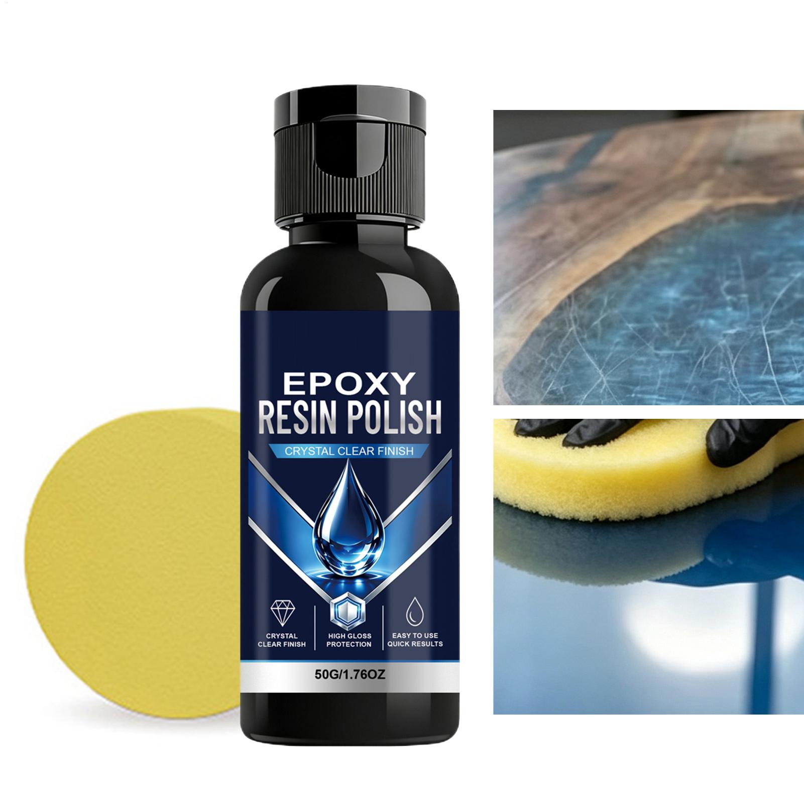 エポキシ樹脂修復液テーブルトップ研磨剤クイックシャインレスト - Woodworking Resin のレビューと価格
