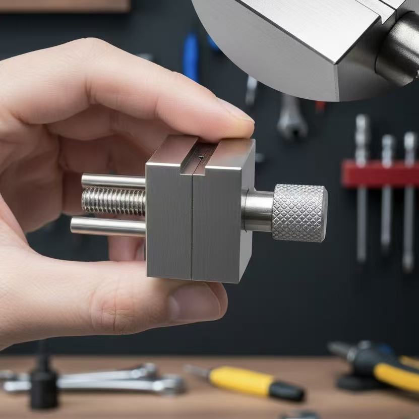 ミニベンチバイスステンレス鋼精密ベンチクランプ金属テーブルバ - Woodworking Bench Vise のレビューと価格