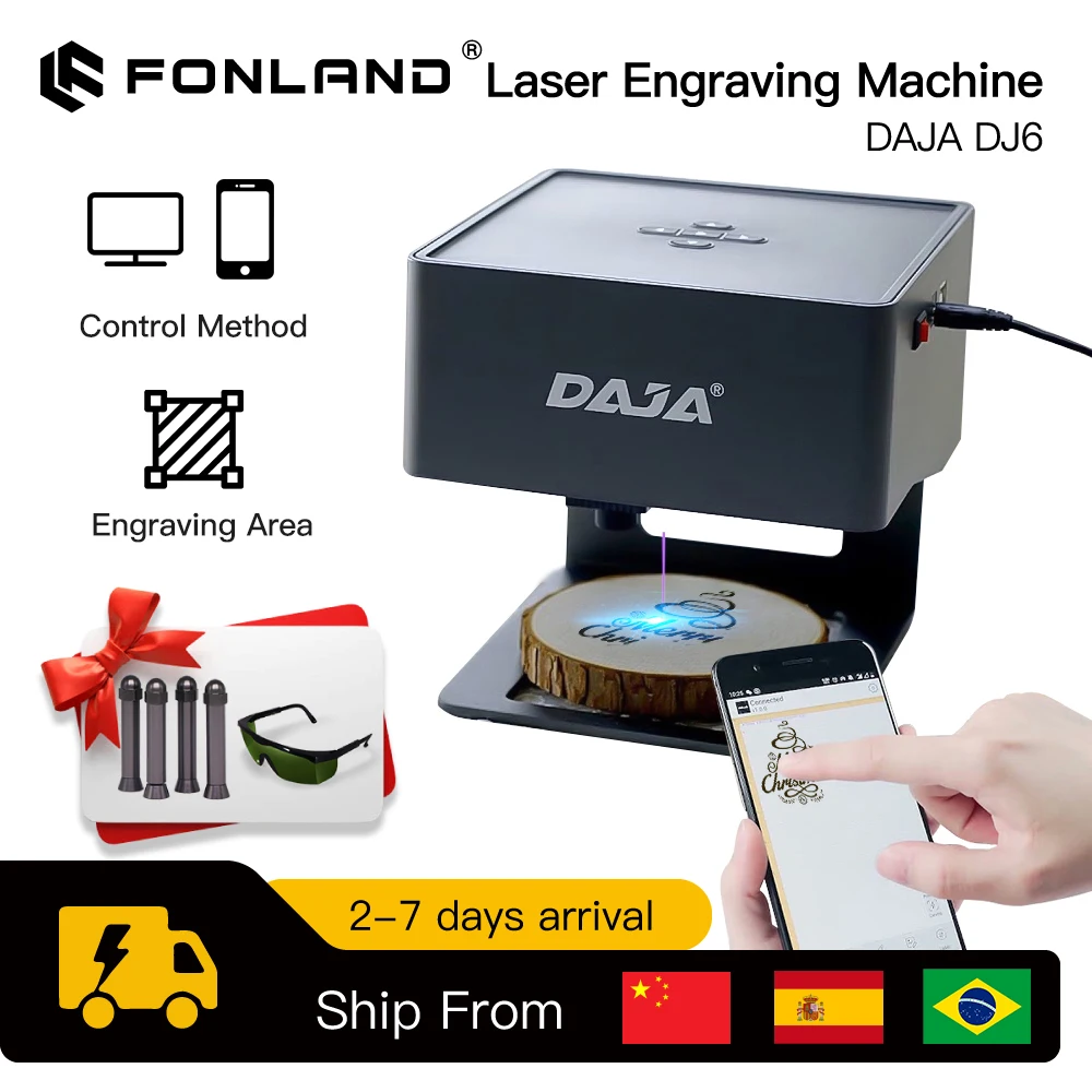 Daja-レーザー彫刻機,ミニロゴ,マークプリンター,カッタ - Woodworking Logo のレビューと価格