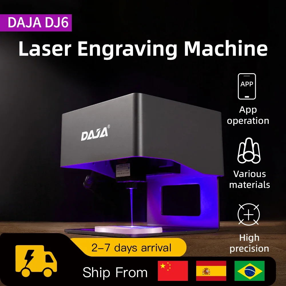 DAJA レーザー彫刻 CNC DIY DJ6 レーザー彫刻 - Woodworking Logo のレビューと価格
