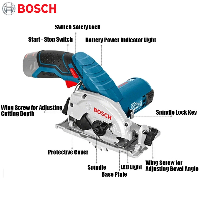 ボッシュ GKS 12V-LI 電動丸ノコ プロフェッショナ - Woodworking Electric Saw のレビューと価格