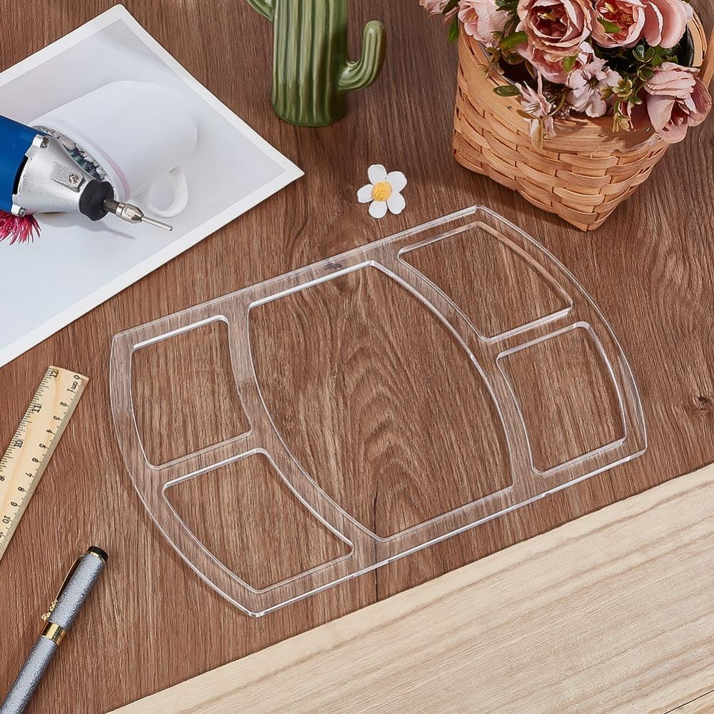 5ポケットバレットトレイルーターテンプレート長方形アクリル木 - Woodworking Design Software のレビューと価格