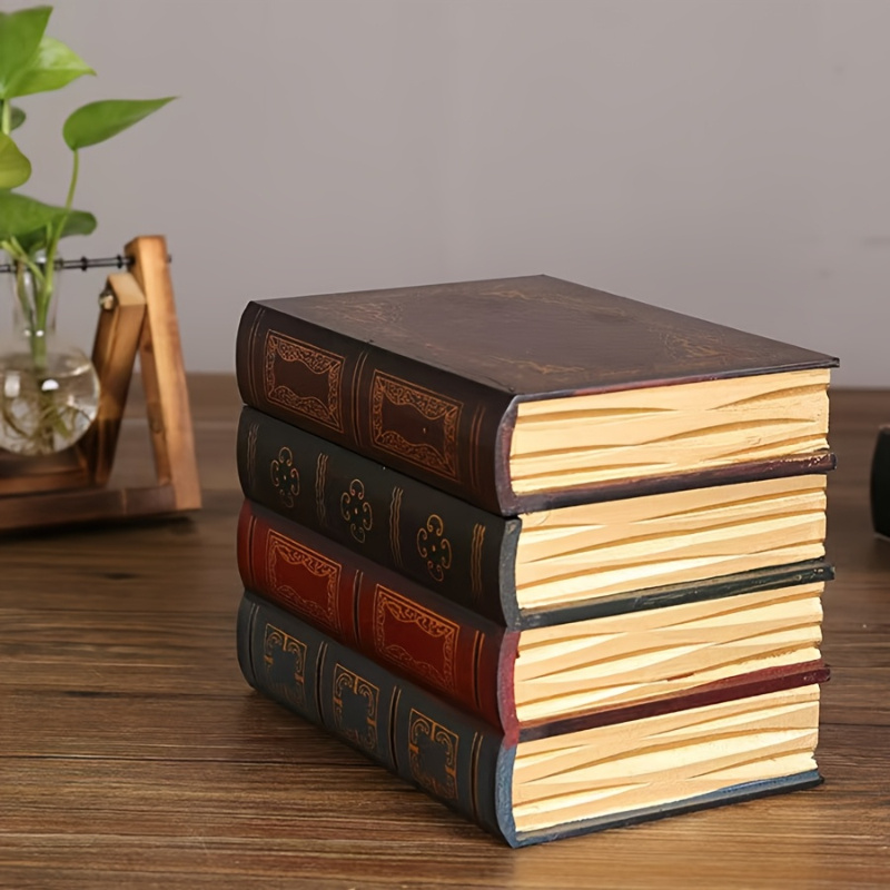 レトロスタイルの木製ブック型収納ボックス |   蓋付きで積 - Woodworking Design Software のレビューと価格