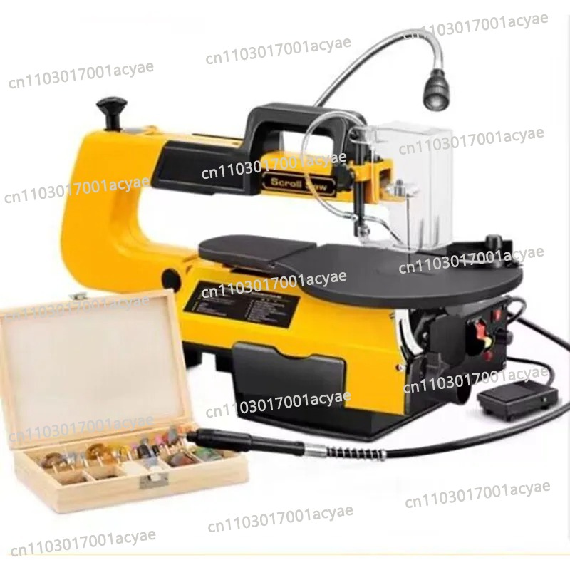 速度調整可能な16インチスクロールソー – 木工、彫刻、精密 - Woodworking Electric Saw のレビューと価格