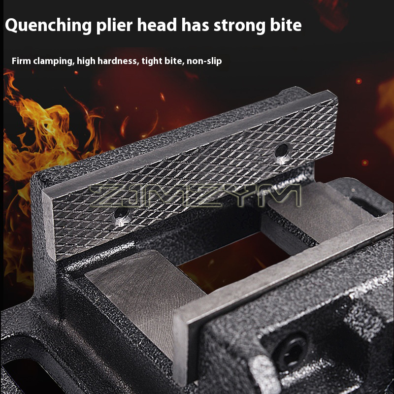 調整可能なフラットパイラーベンチ万力高精度ユニバーサルクラン - Woodworking Bench Vise のレビューと価格