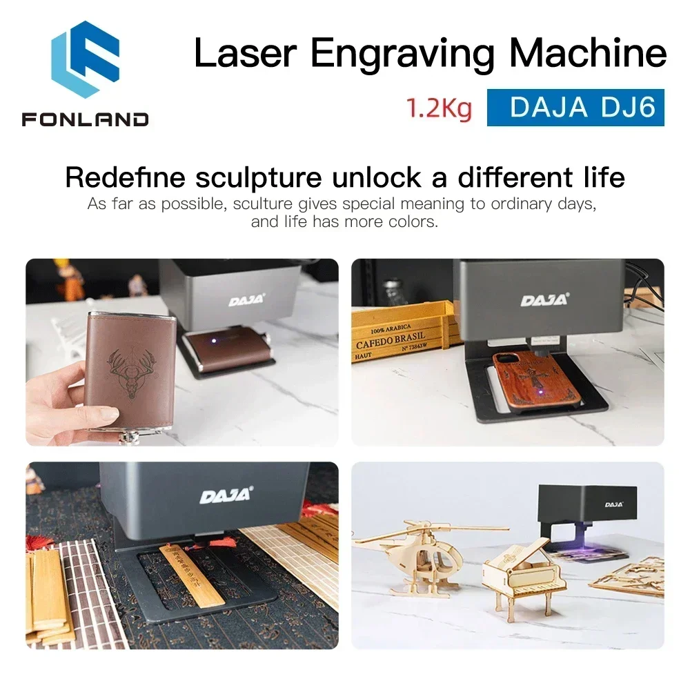 FONLAND DJ6 レーザー彫刻 CNC DIY レーザ - Woodworking Logo のレビューと価格