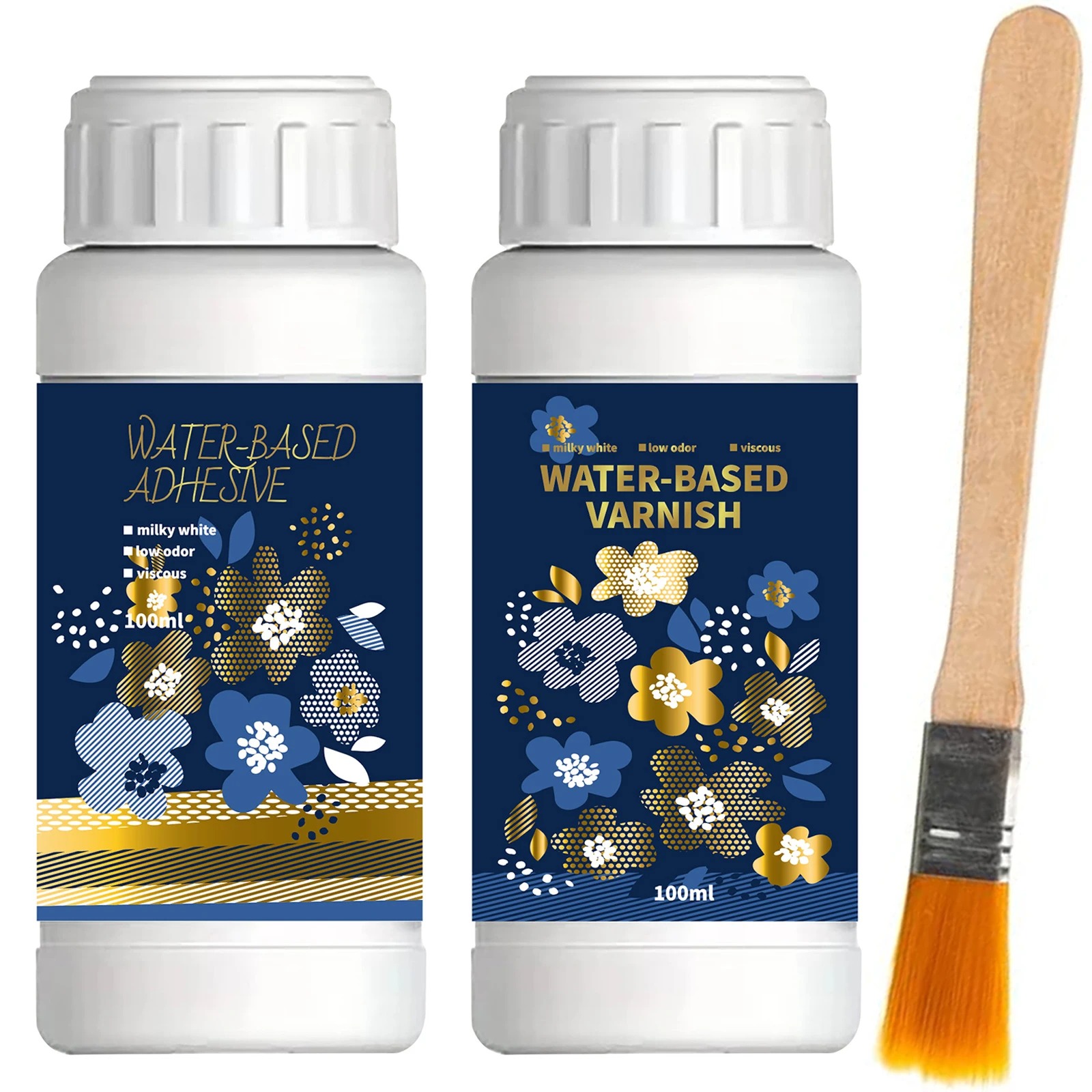 100ml/200ml ゴールデンリーフ金箔接着剤キット - - Woodworking Resin のレビューと価格