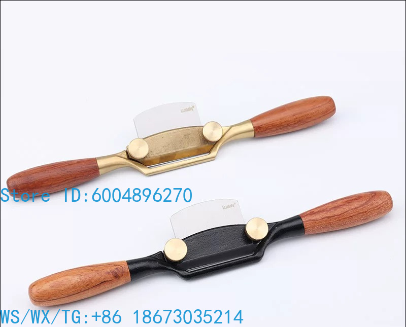 西洋木工用銅製スポークシェーブプレーン、フラットベースハンド - Spokeshave Flat のレビューと価格